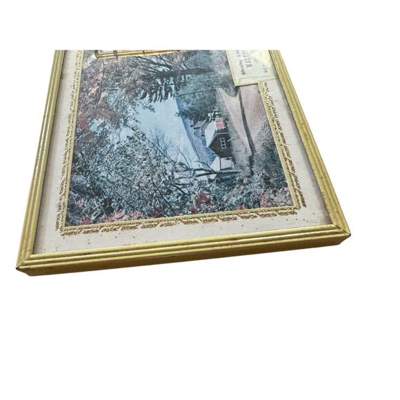 1940s 50s Vintage Advertising Thermometer Wine Liquors Port Richmond NY 4x5 - Picture 10 of 12